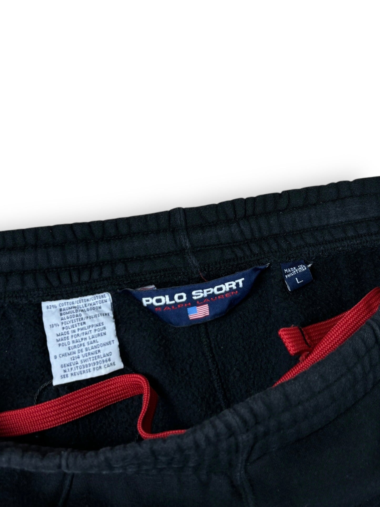 Vintage Polo Sport cotton trackpants - L