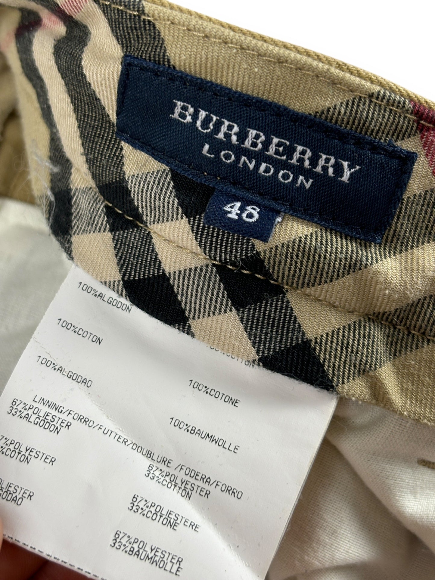 1990s Burberrys baggy pants - 38