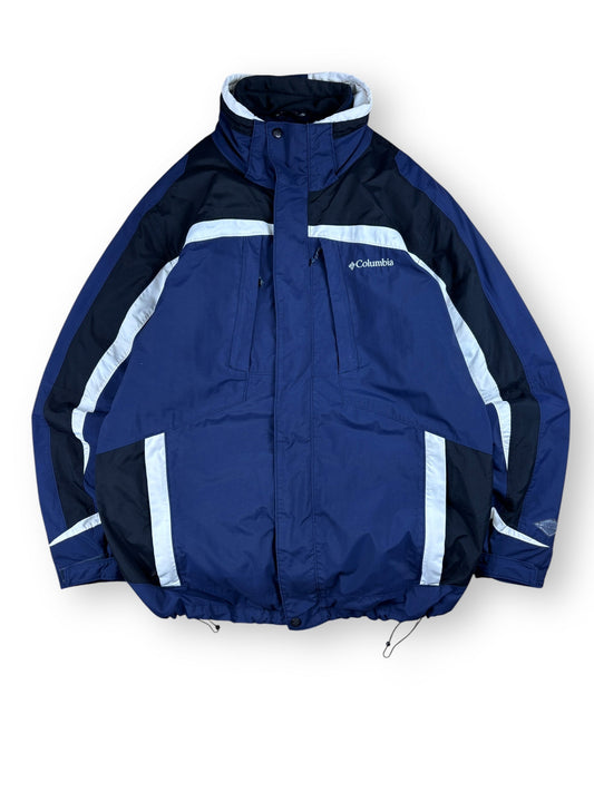 2000s Columbia 2in1 Whirlibird waterproof jacket - L