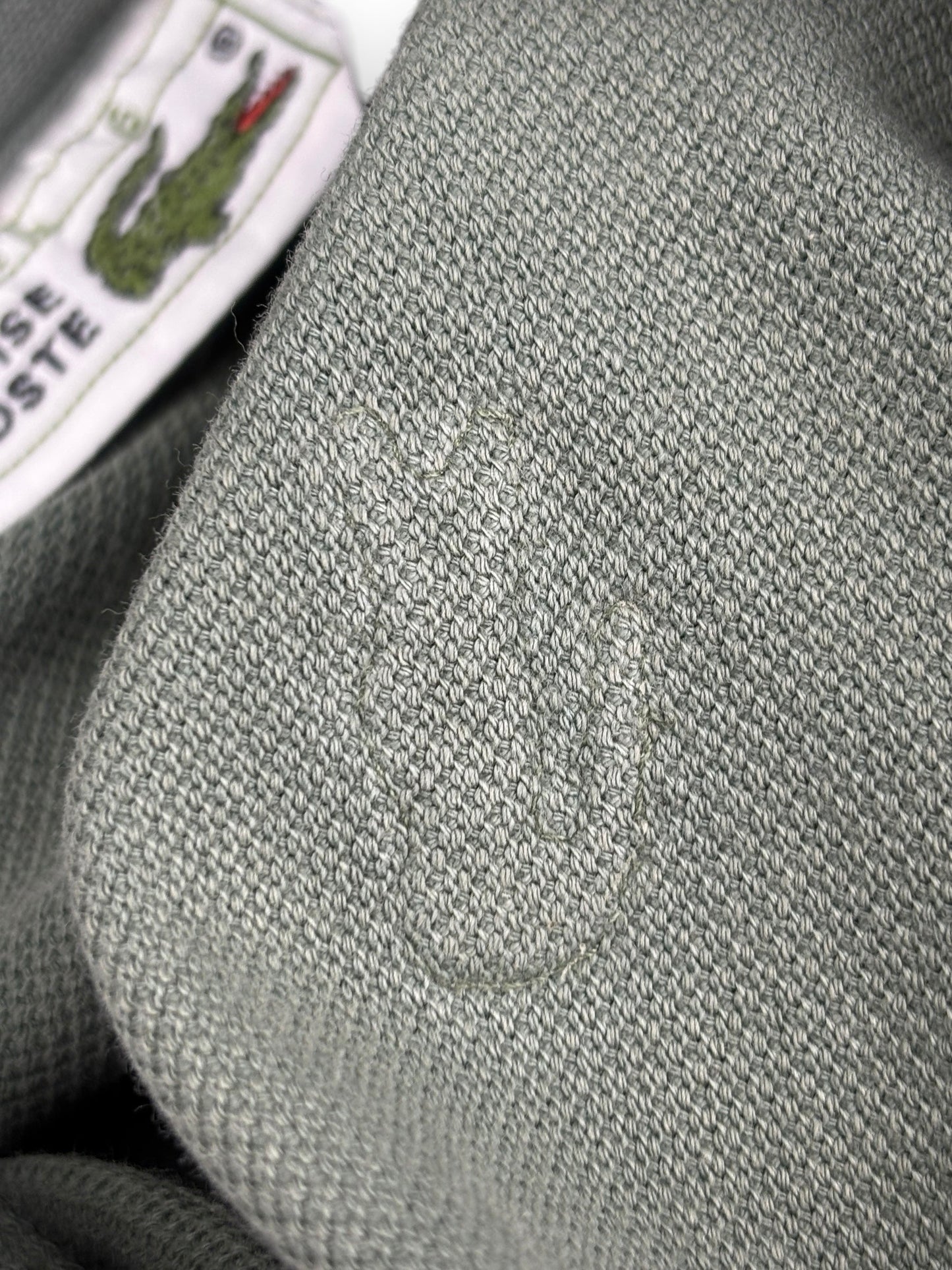 1990s Lacoste lonsgleeve polo - XL