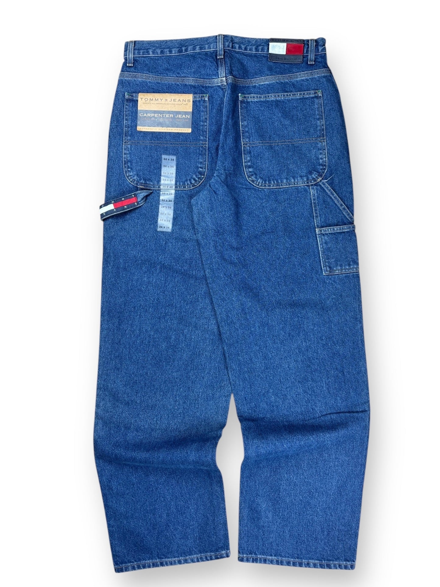 Deadstock 2000s Hilfiger Carpenter baggy jeans - 34x34
