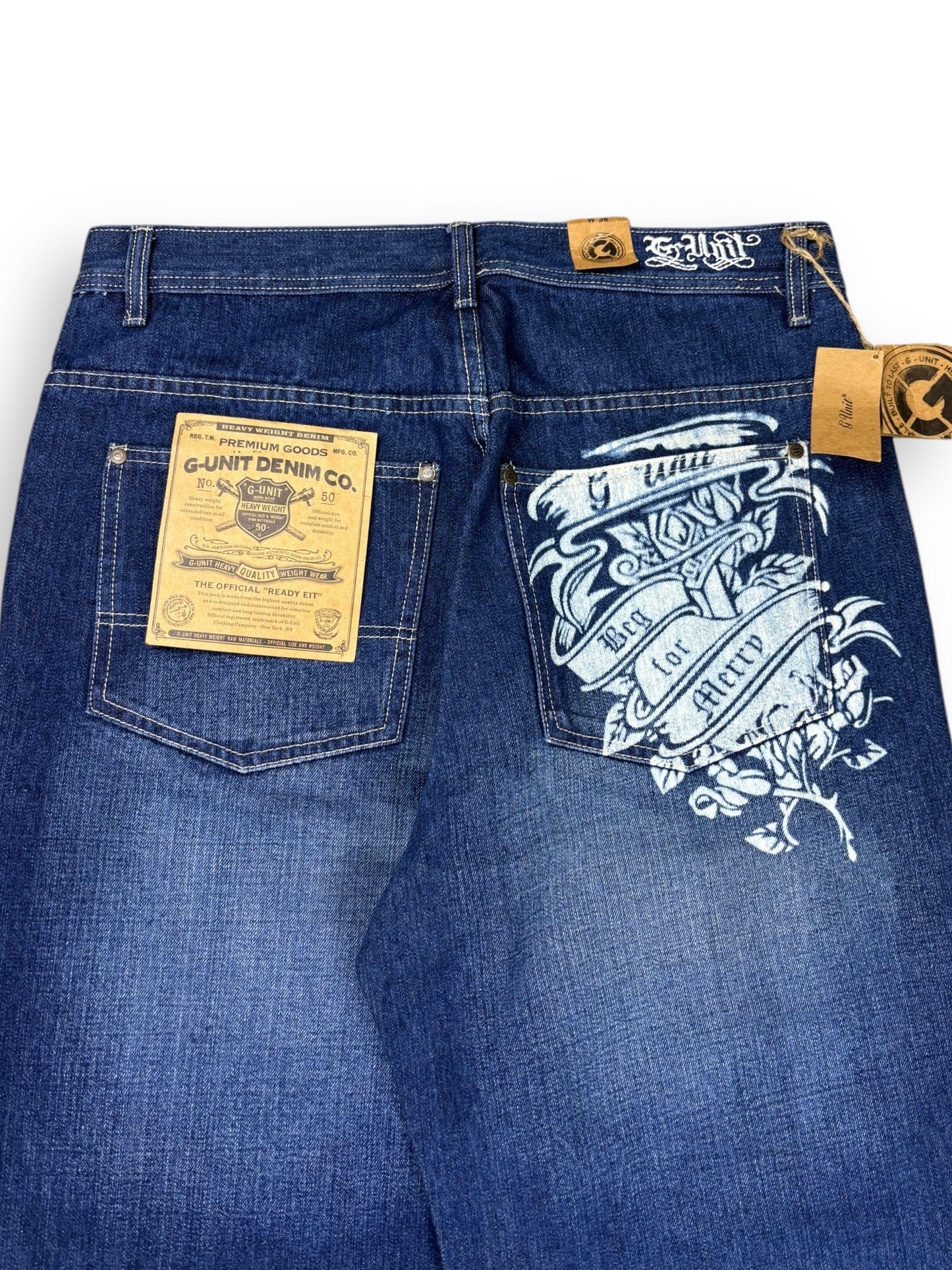 Deadstock 2000s G-unit baggy jeans - 36