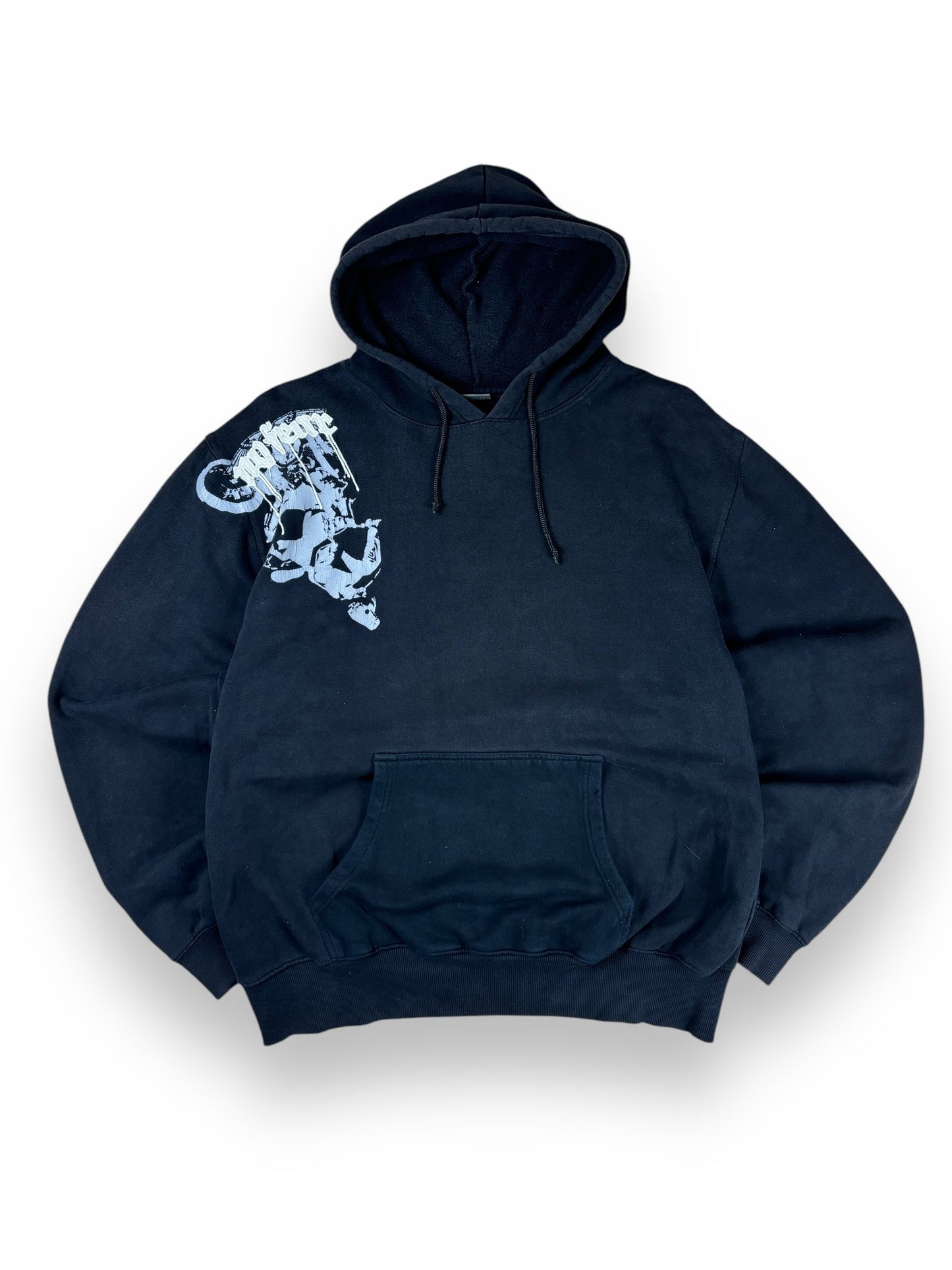 2000s No Fear printed hoodie - L