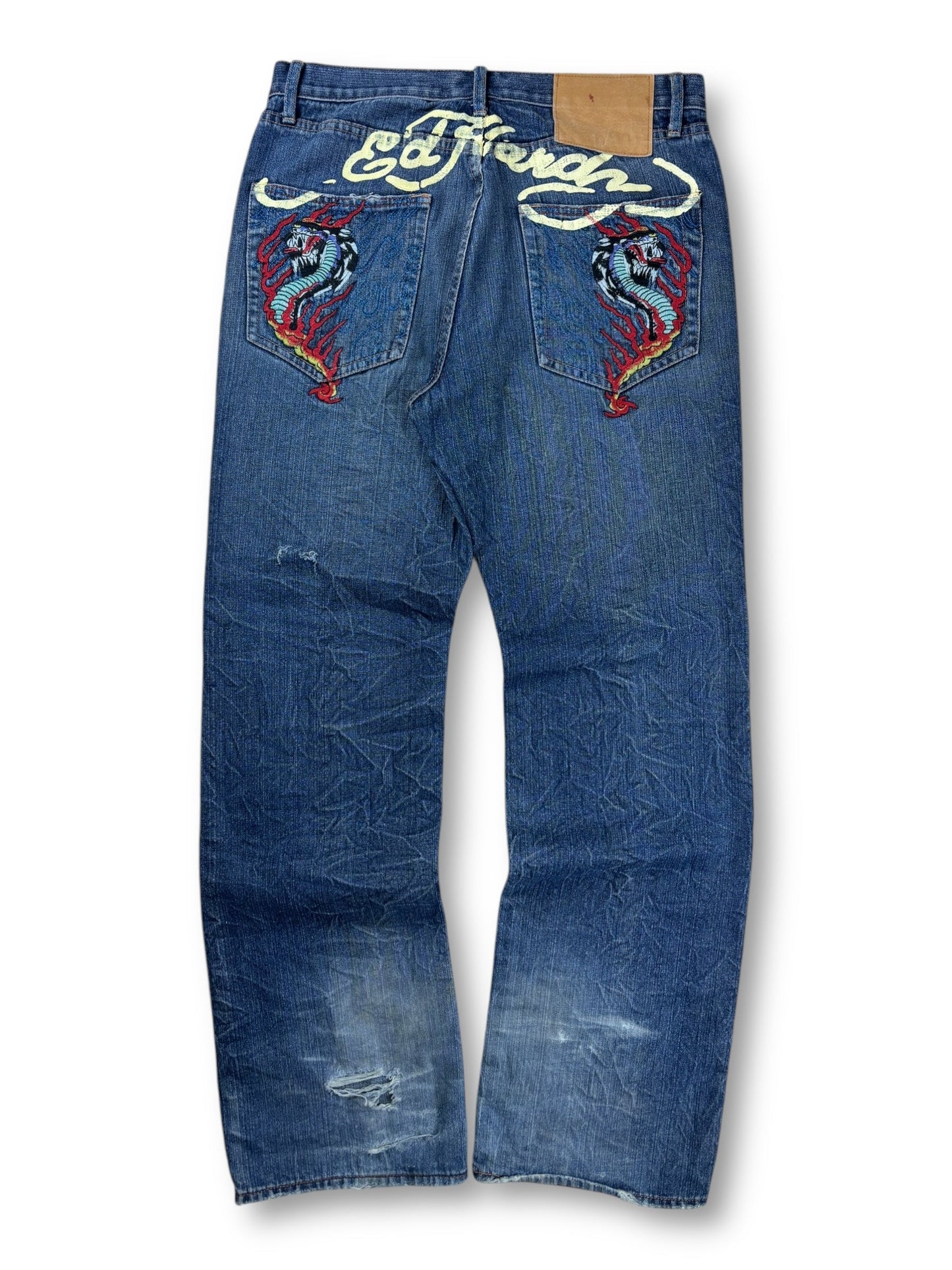 2000s Ed Hardy baggy jeans 34