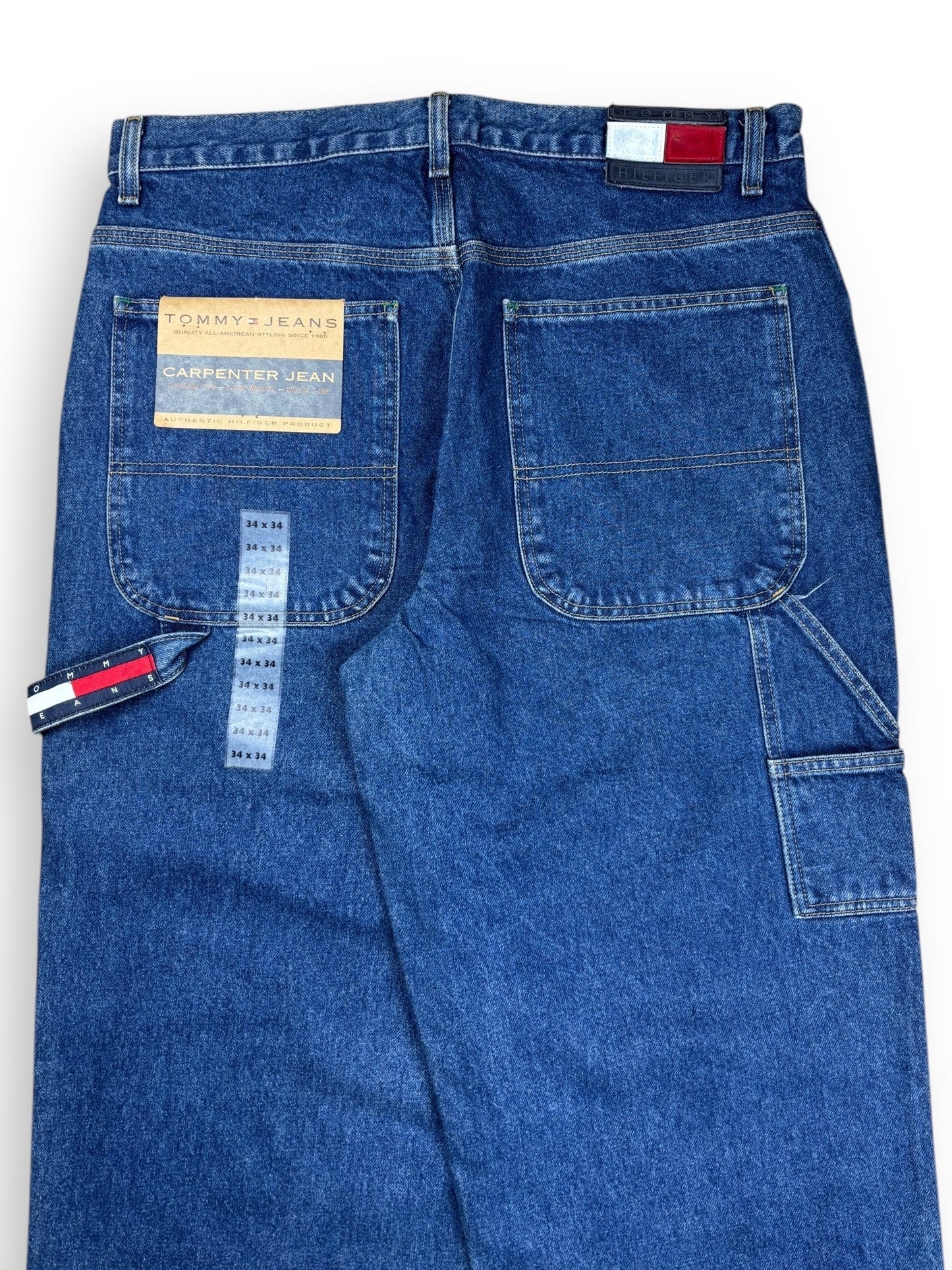 Deadstock 2000s Hilfiger Carpenter baggy jeans - 34x34