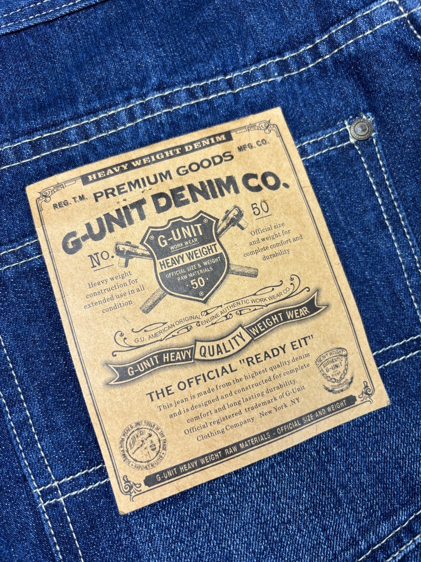 Deadstock 2000s G-unit baggy jeans - 36
