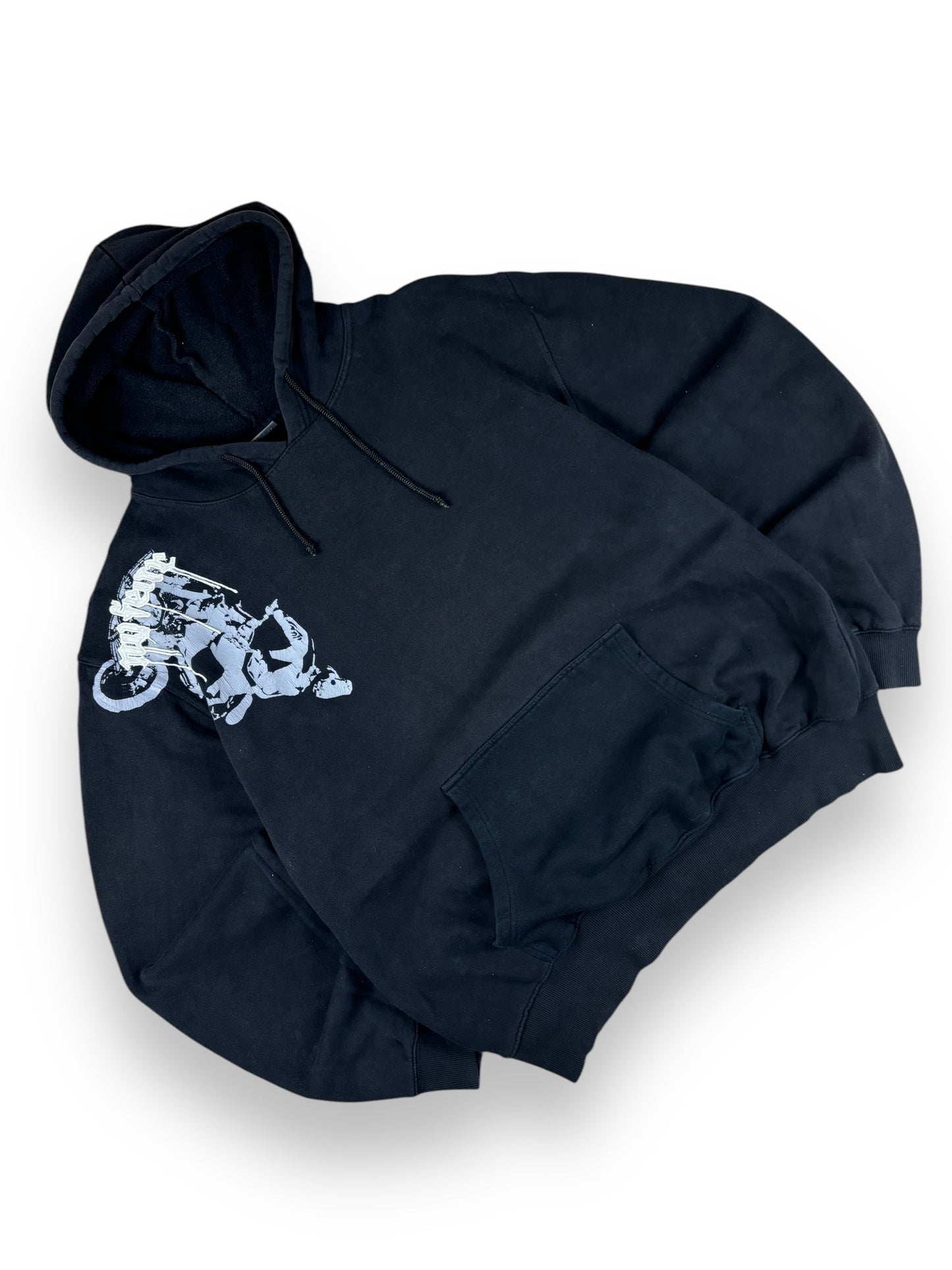 2000s No Fear printed hoodie - L