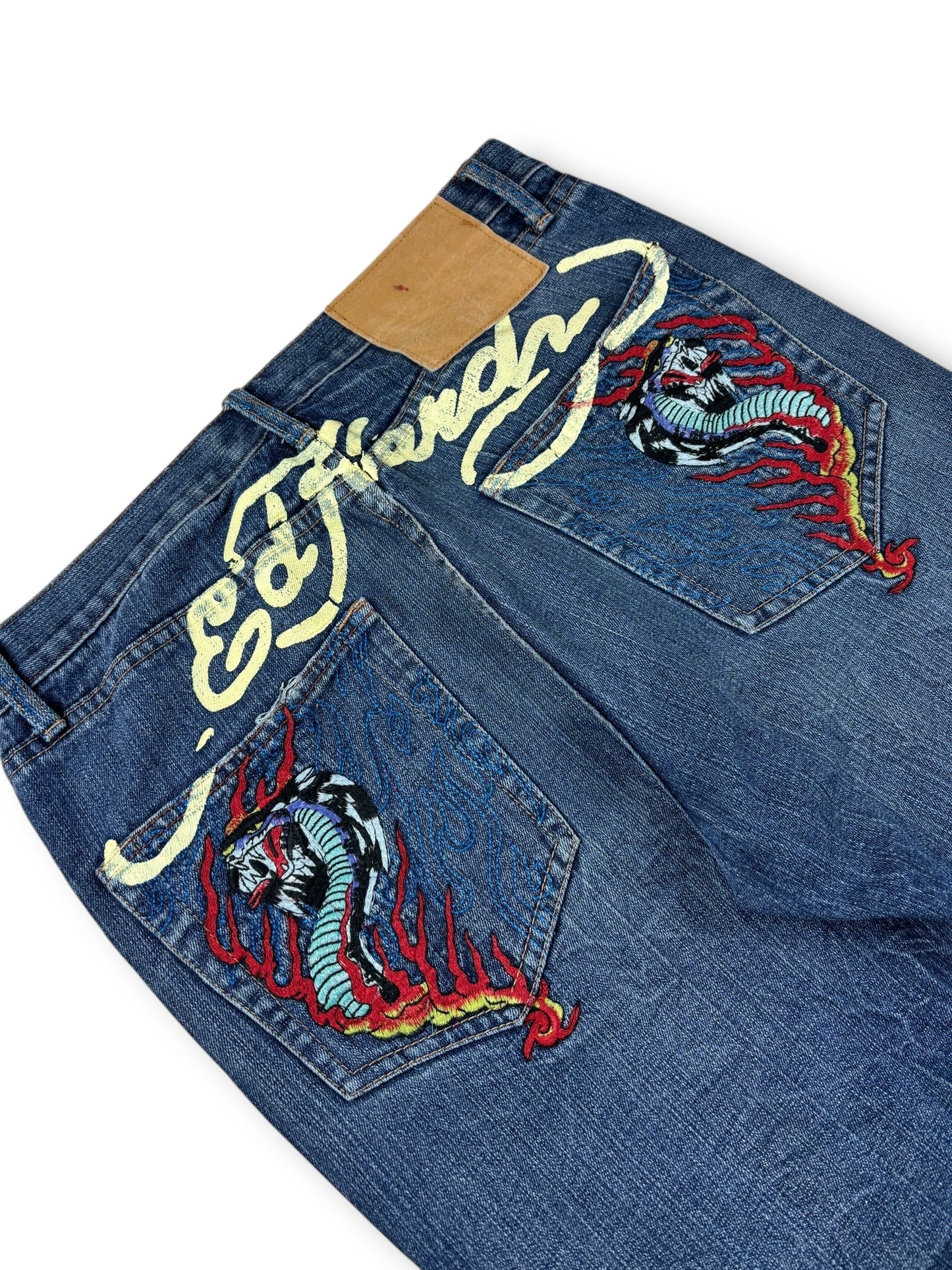 2000s Ed Hardy baggy jeans 34
