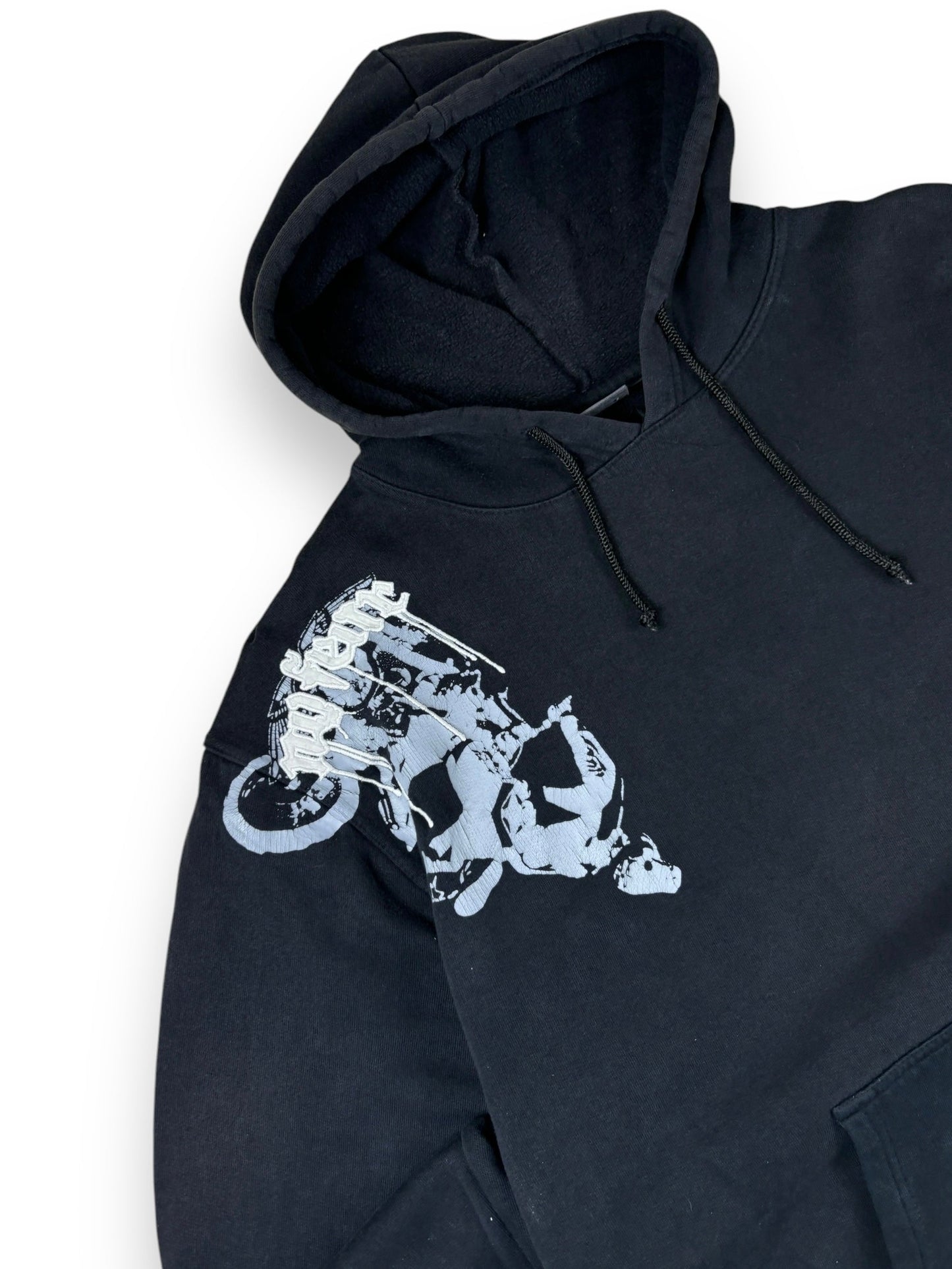 2000s No Fear printed hoodie - L