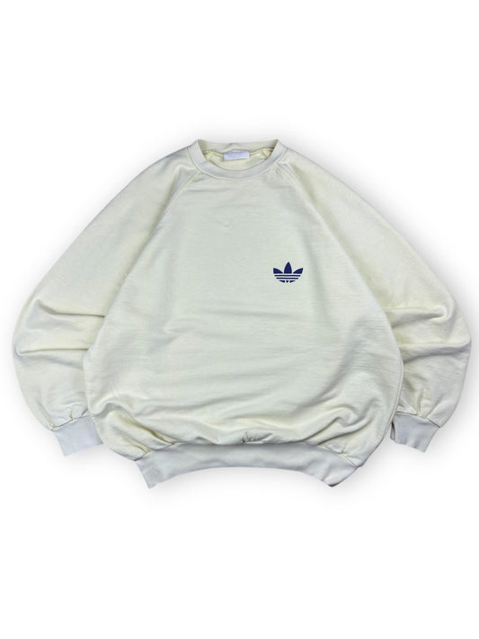 1980s Adidas plain crewneck - L
