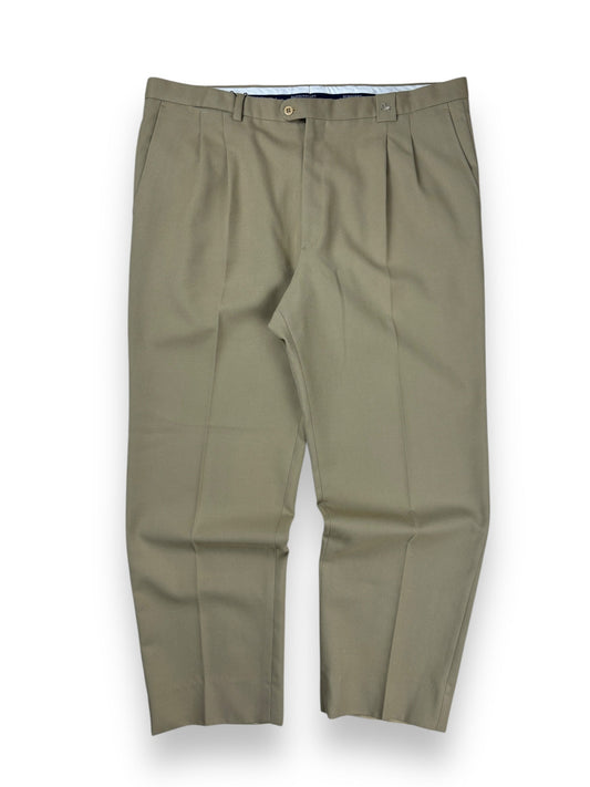 1990s Burberrys pleated pants - 42
