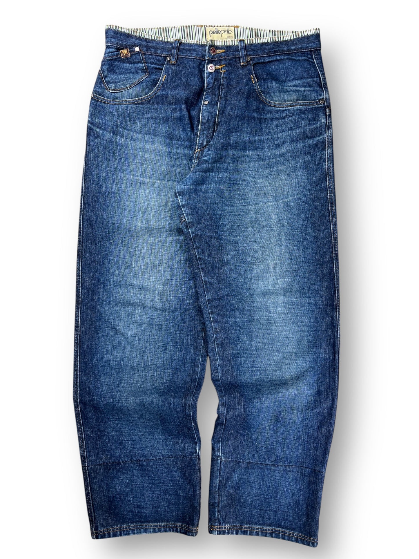 2000s Pelle Pelle baggy jeans - 36x34