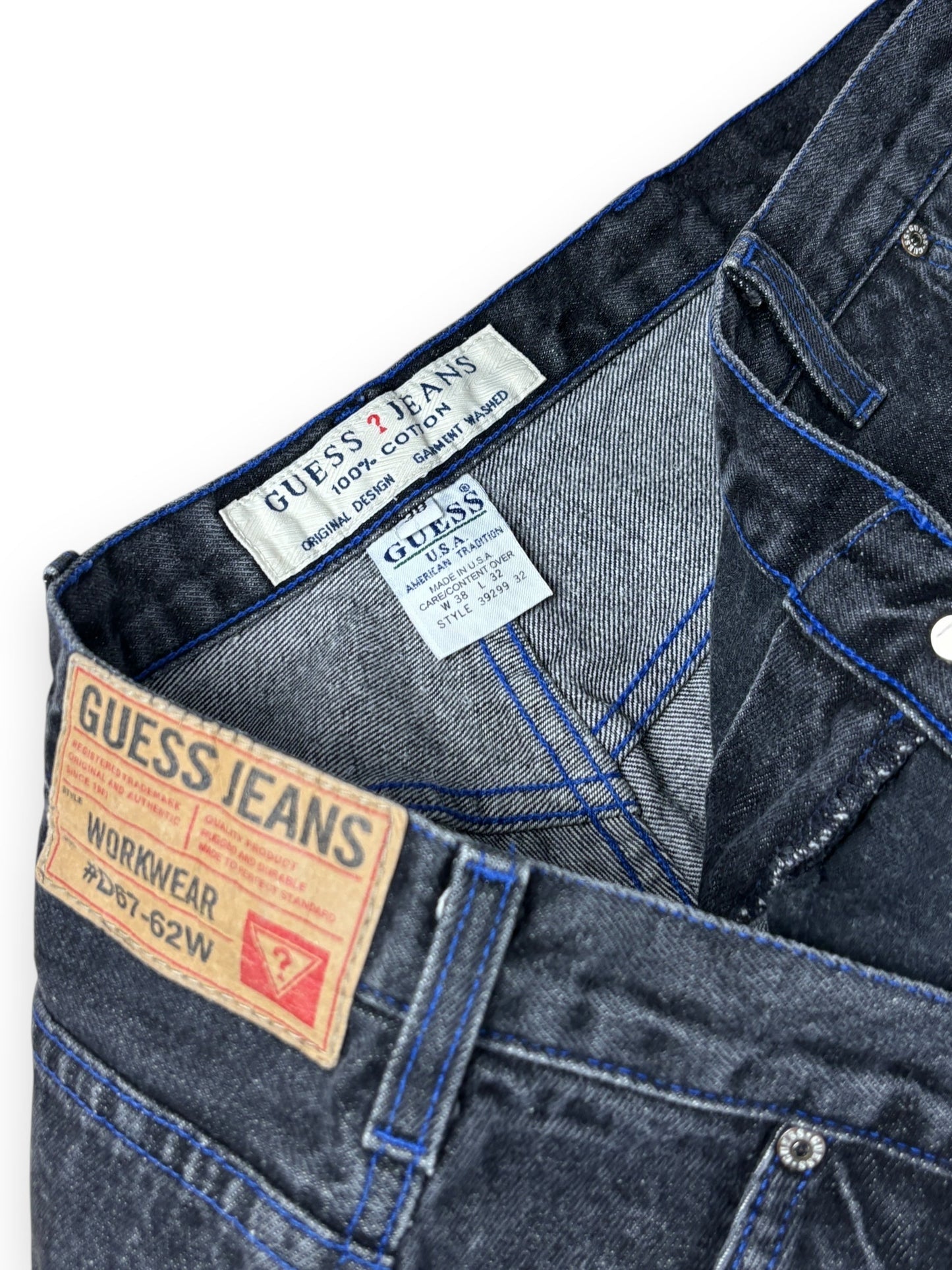 2000s GUESS baggy made in USA - 38