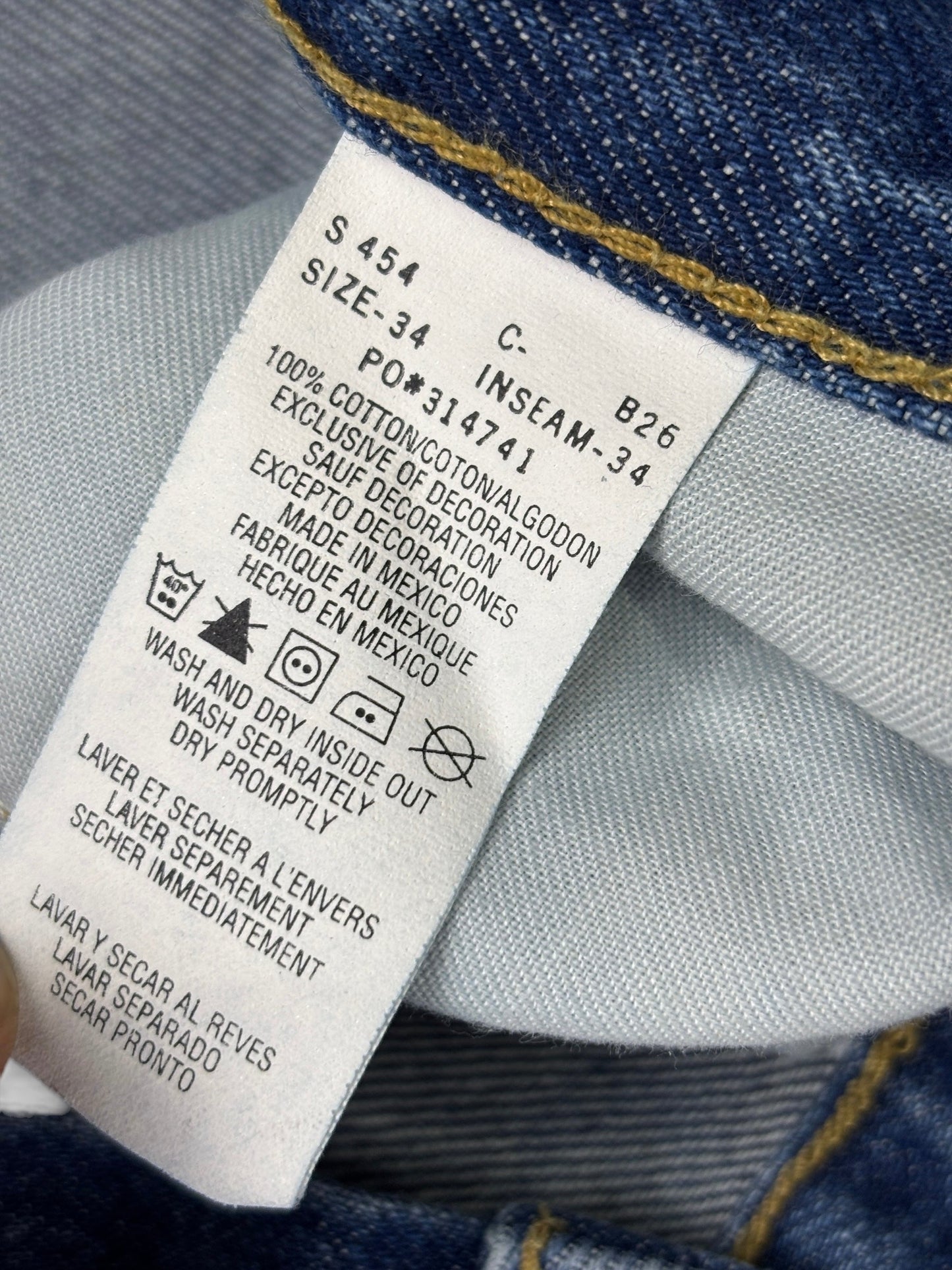 Deadstock 2000s Hilfiger Carpenter baggy jeans - 34x34