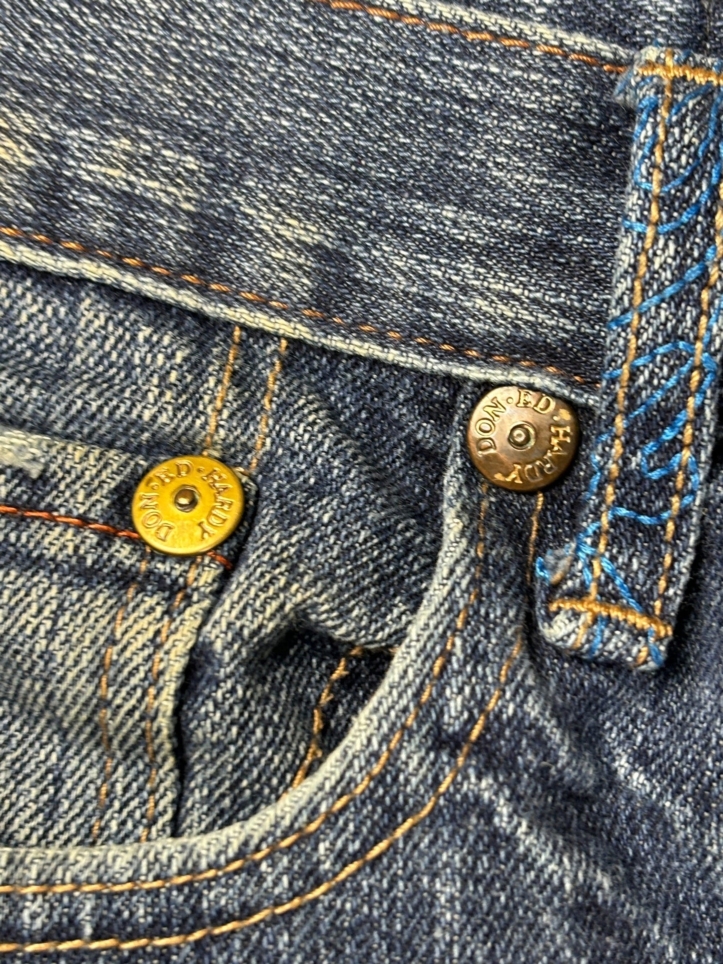 2000s Ed Hardy baggy jeans 34