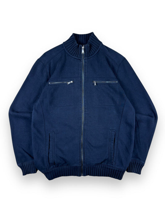 2000s Calvin Klein zipped pullover - M