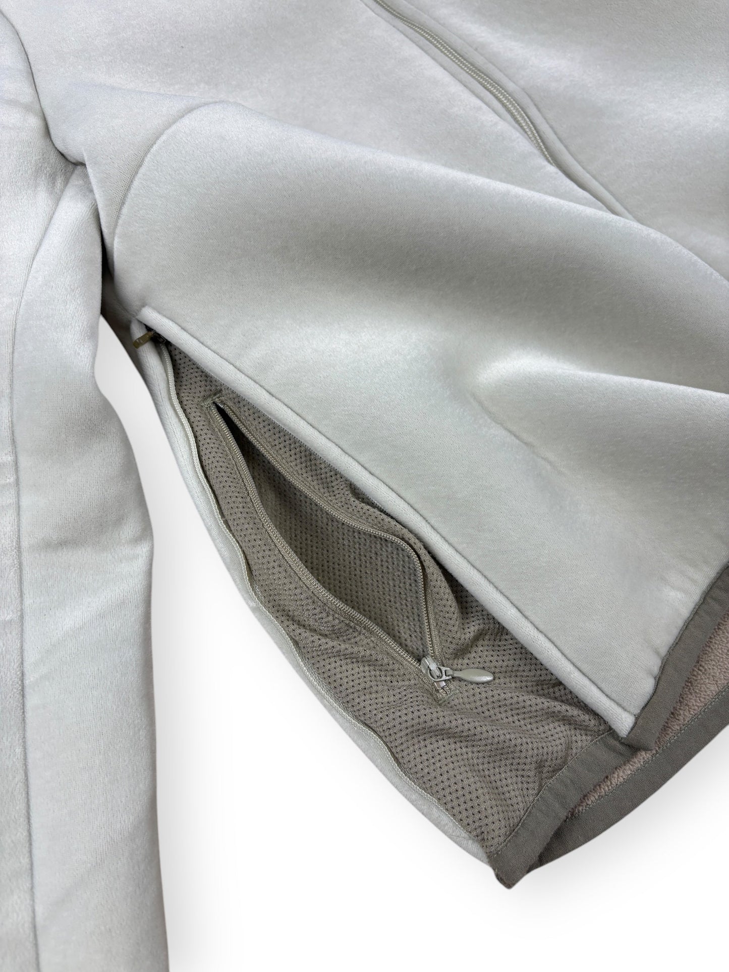 2000s Nike Therma-fit velour concealed gusset fleece - M(women)