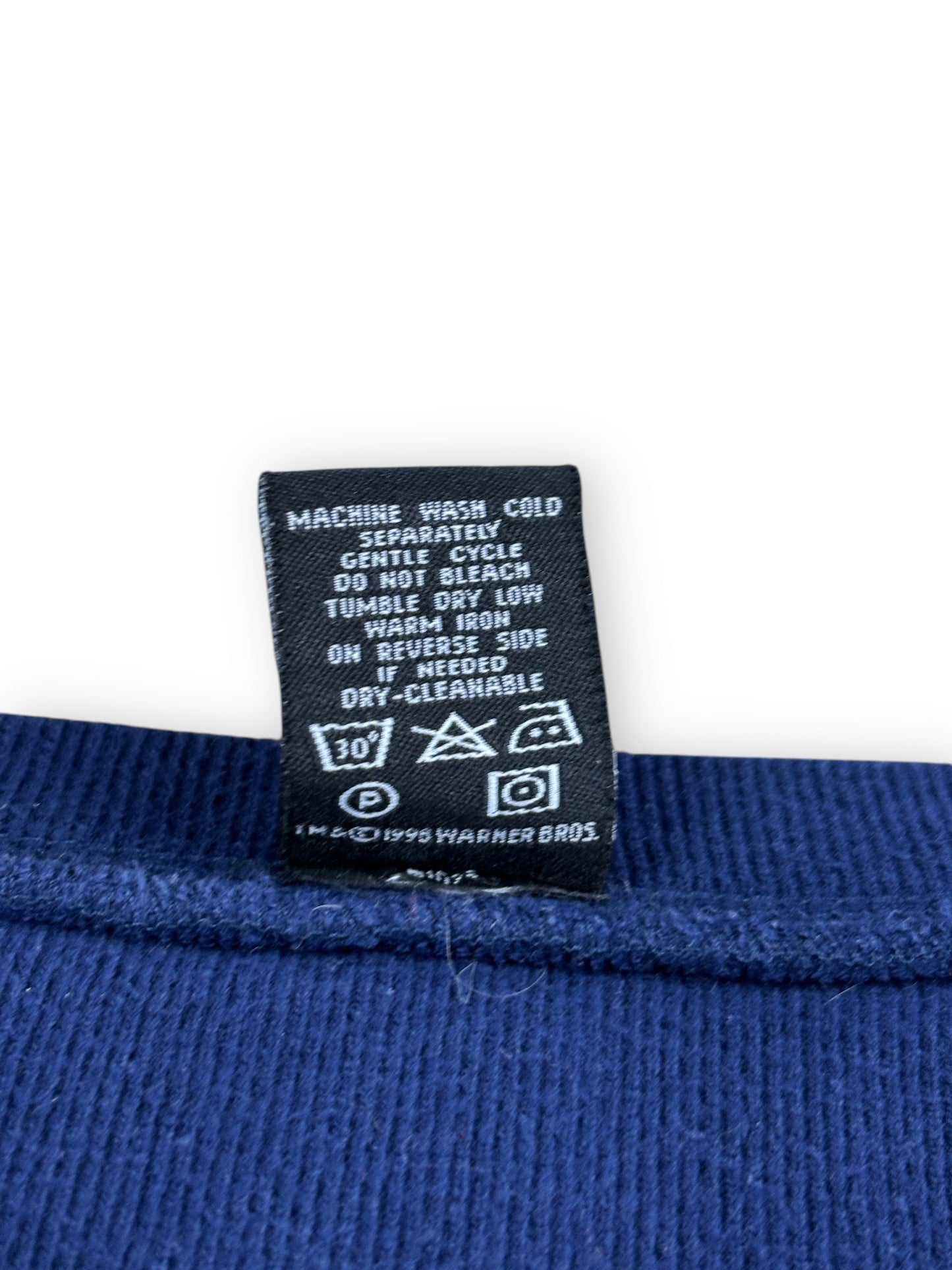 1998 Looney Tunes embroidered crewneck Made in USA - M
