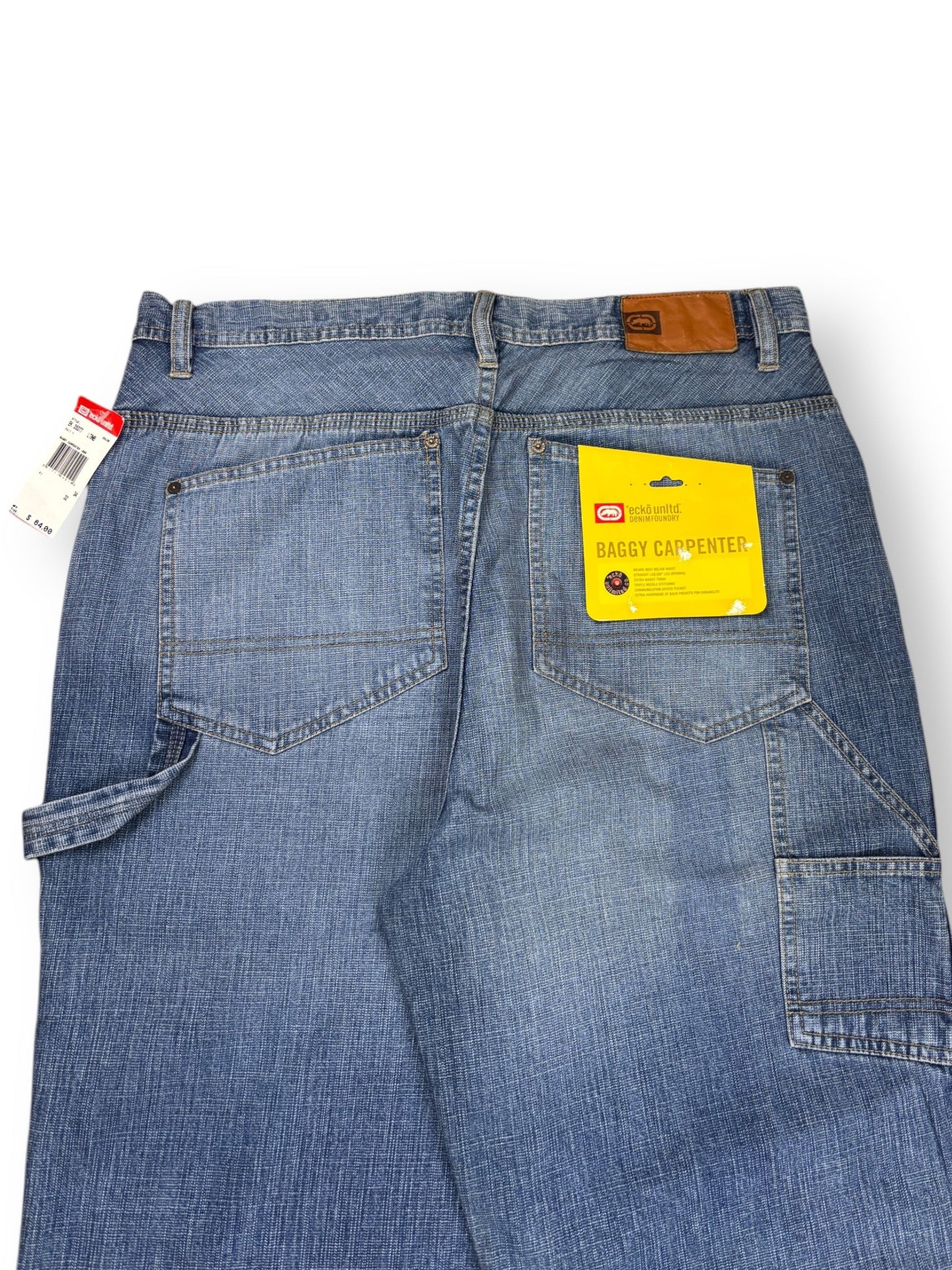 Deadstock 2000s Ecko Unltd baggy carpenter jeans - 34x32