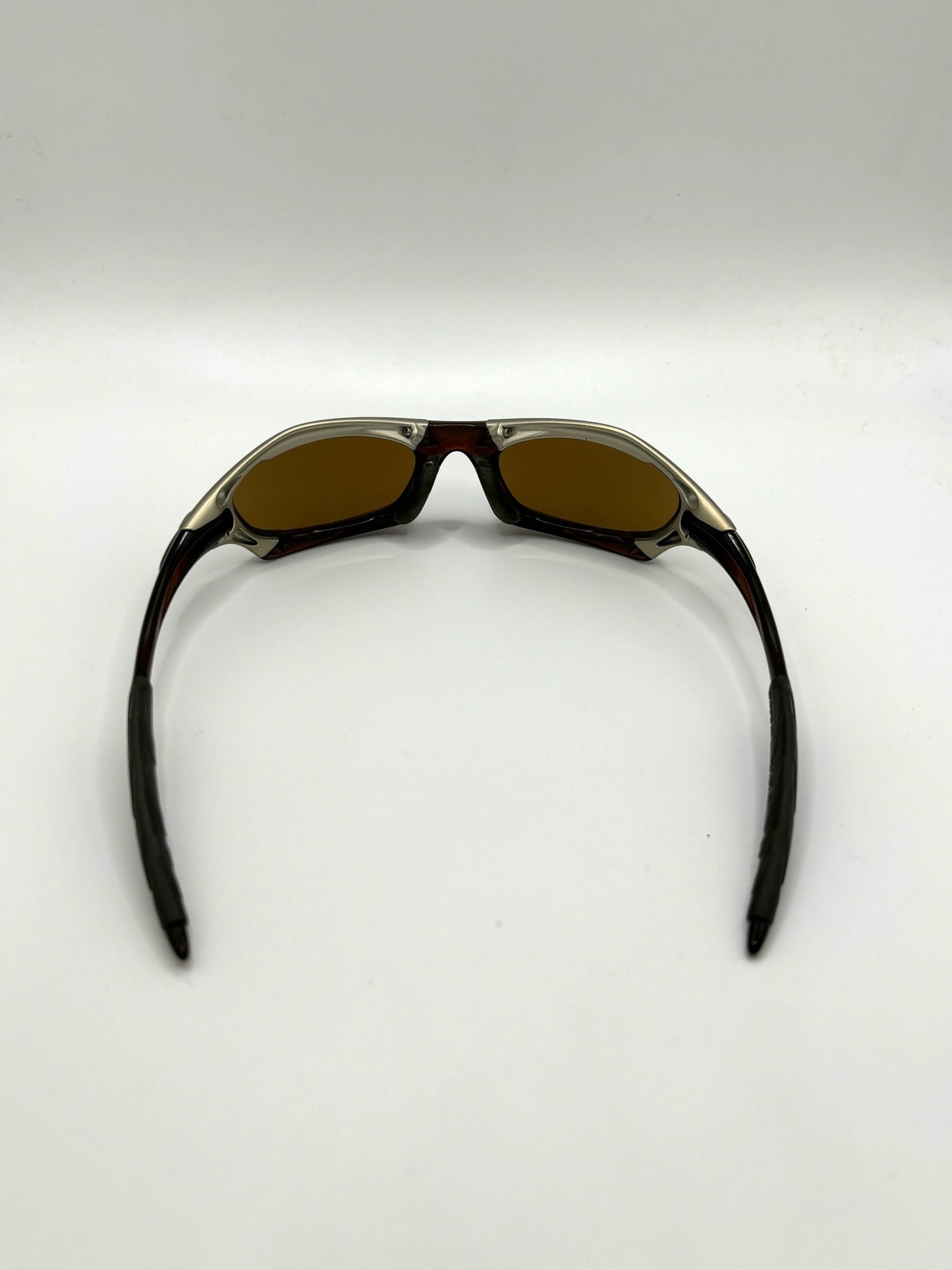 Deadstock Oakley Splice Gold Iridium/Rootbeer sunglasses