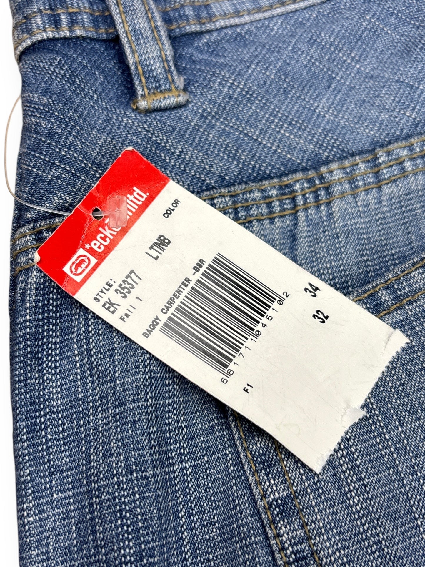 Deadstock 2000s Ecko Unltd baggy carpenter jeans - 34x32