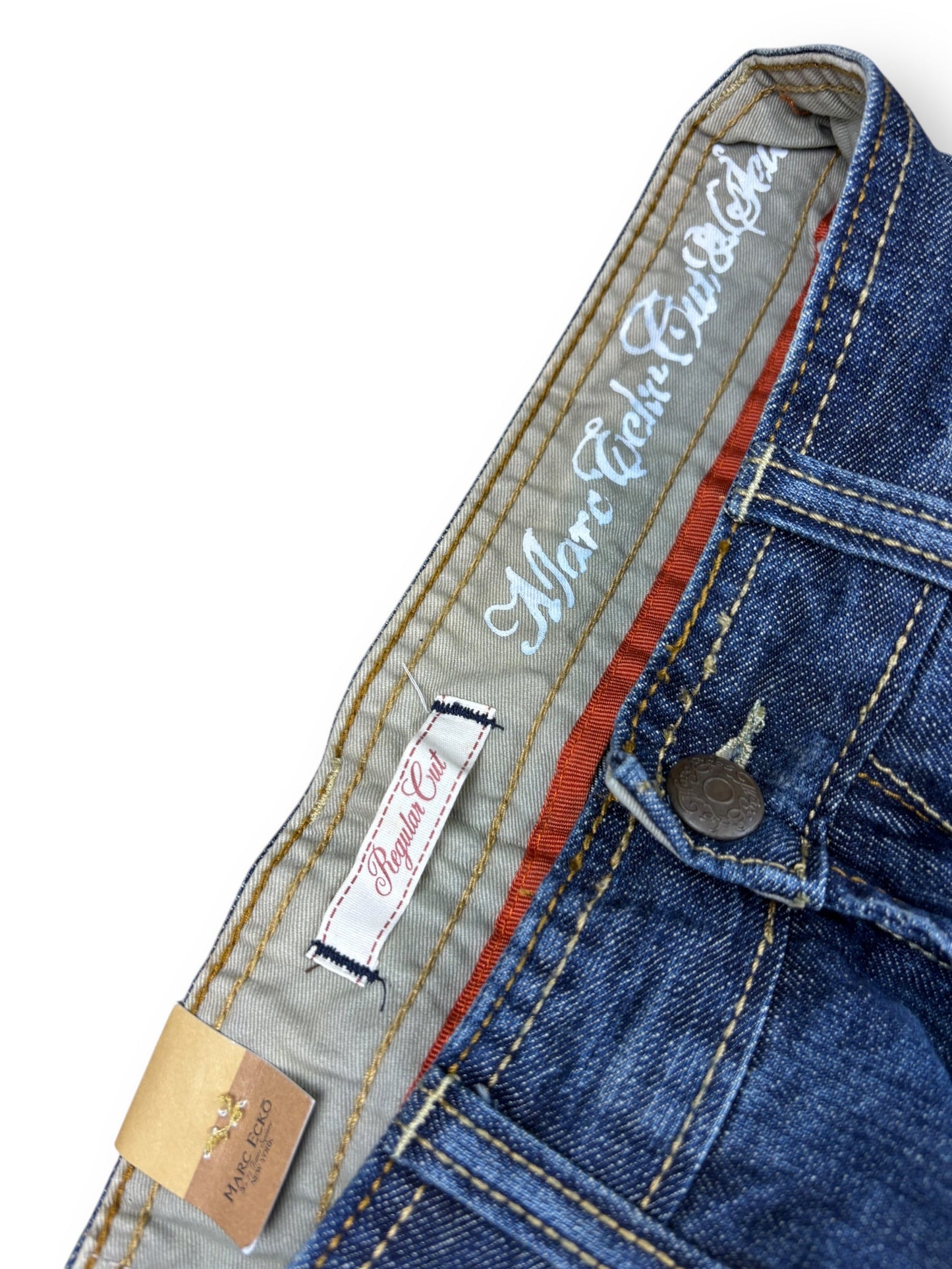 Deadstock 2000s Marck Ecko embroidered jeans - 32