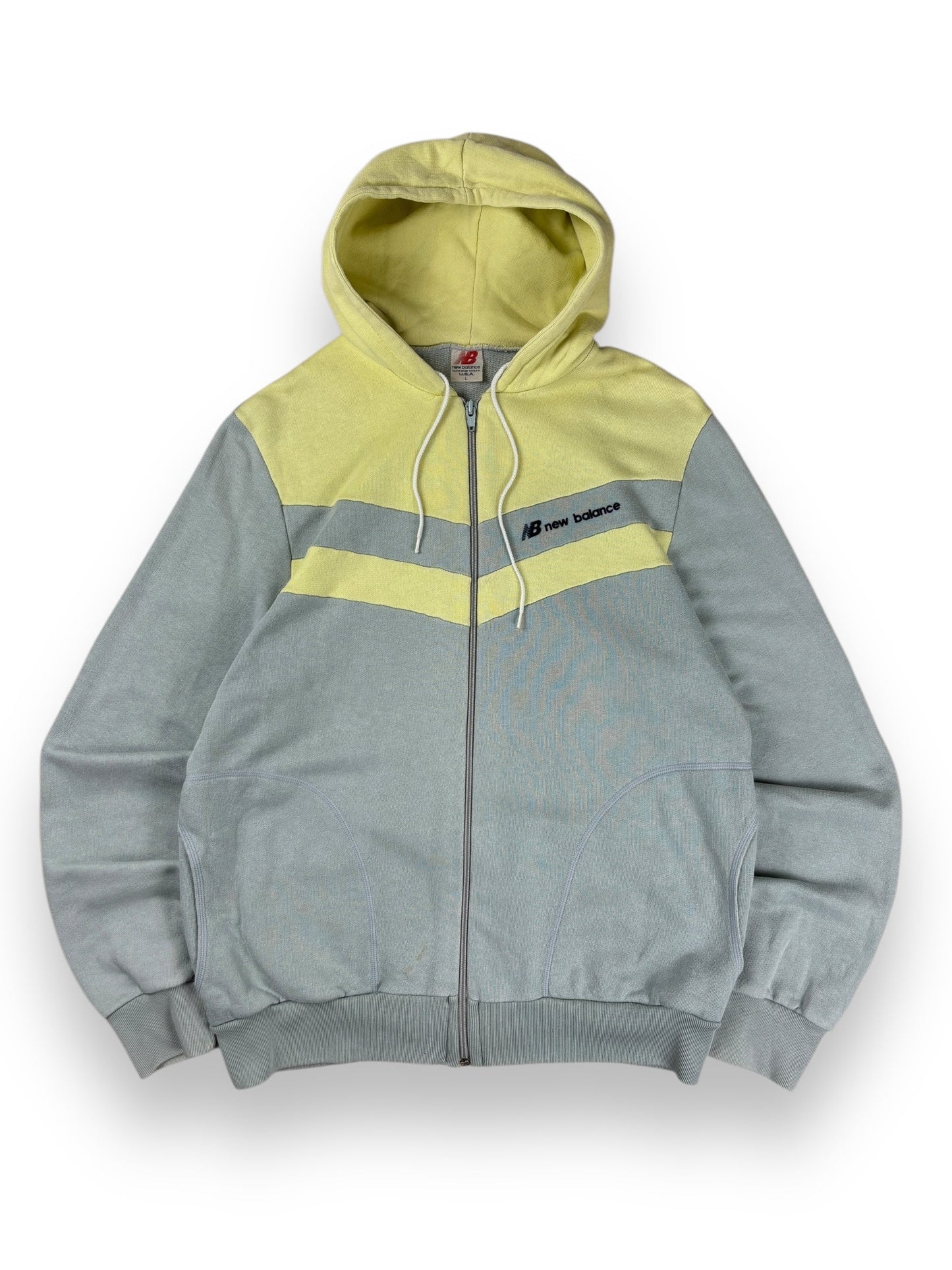 1970s New Balance zipped hoodie - L