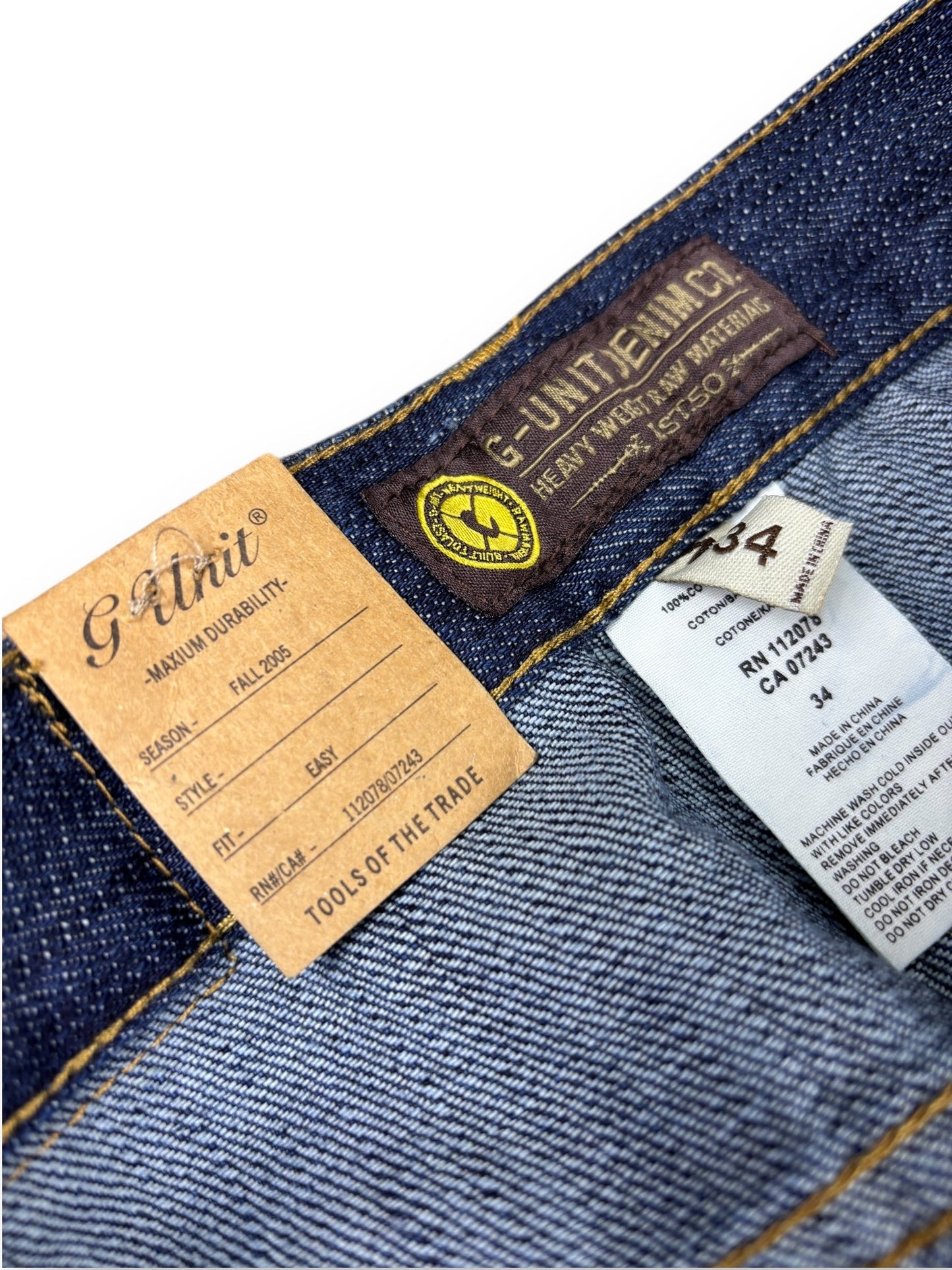 Deadstock 2000s G-unit baggy jeans - 36