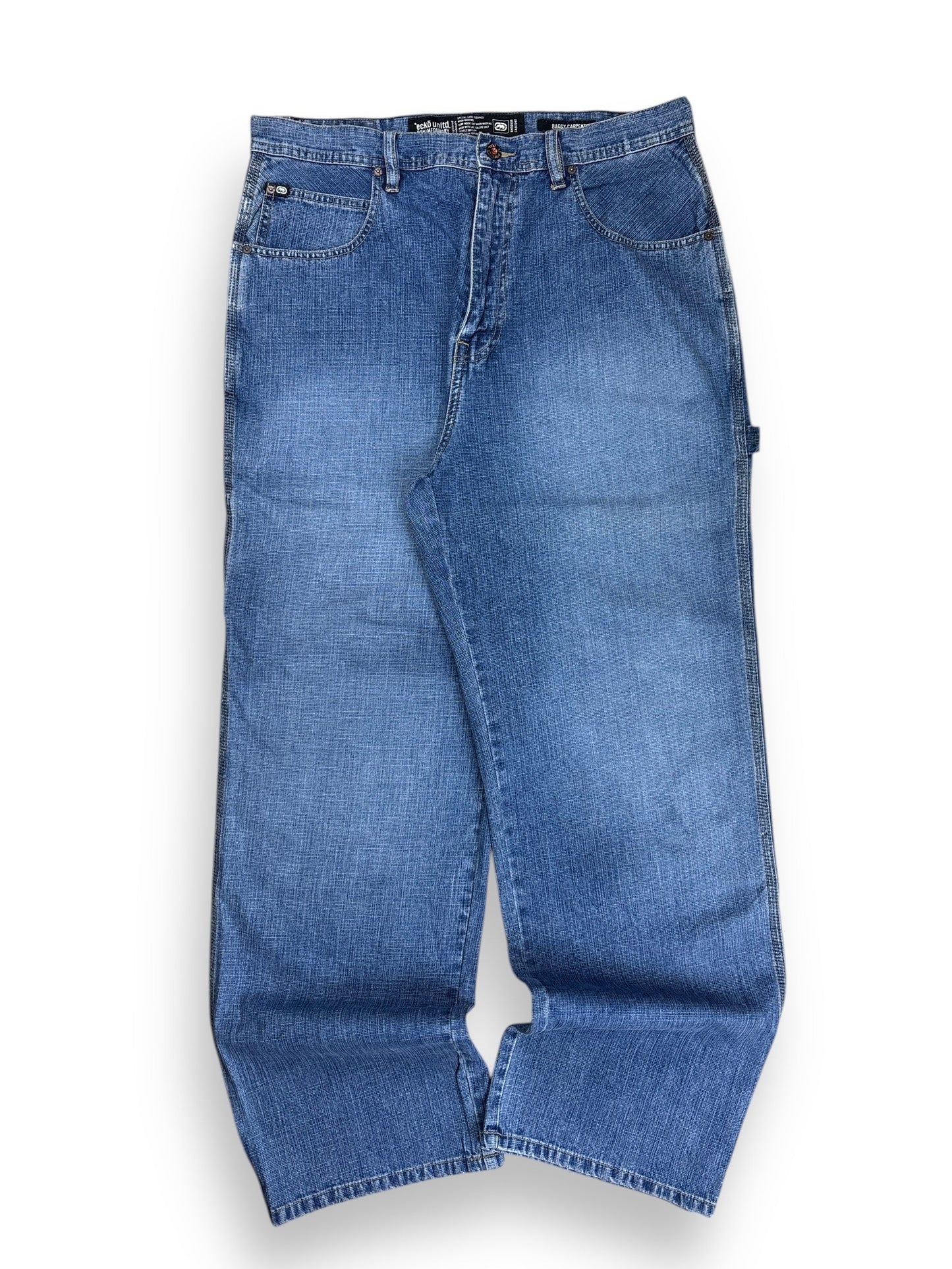 Deadstock 2000s Ecko Unltd baggy carpenter jeans - 34x32