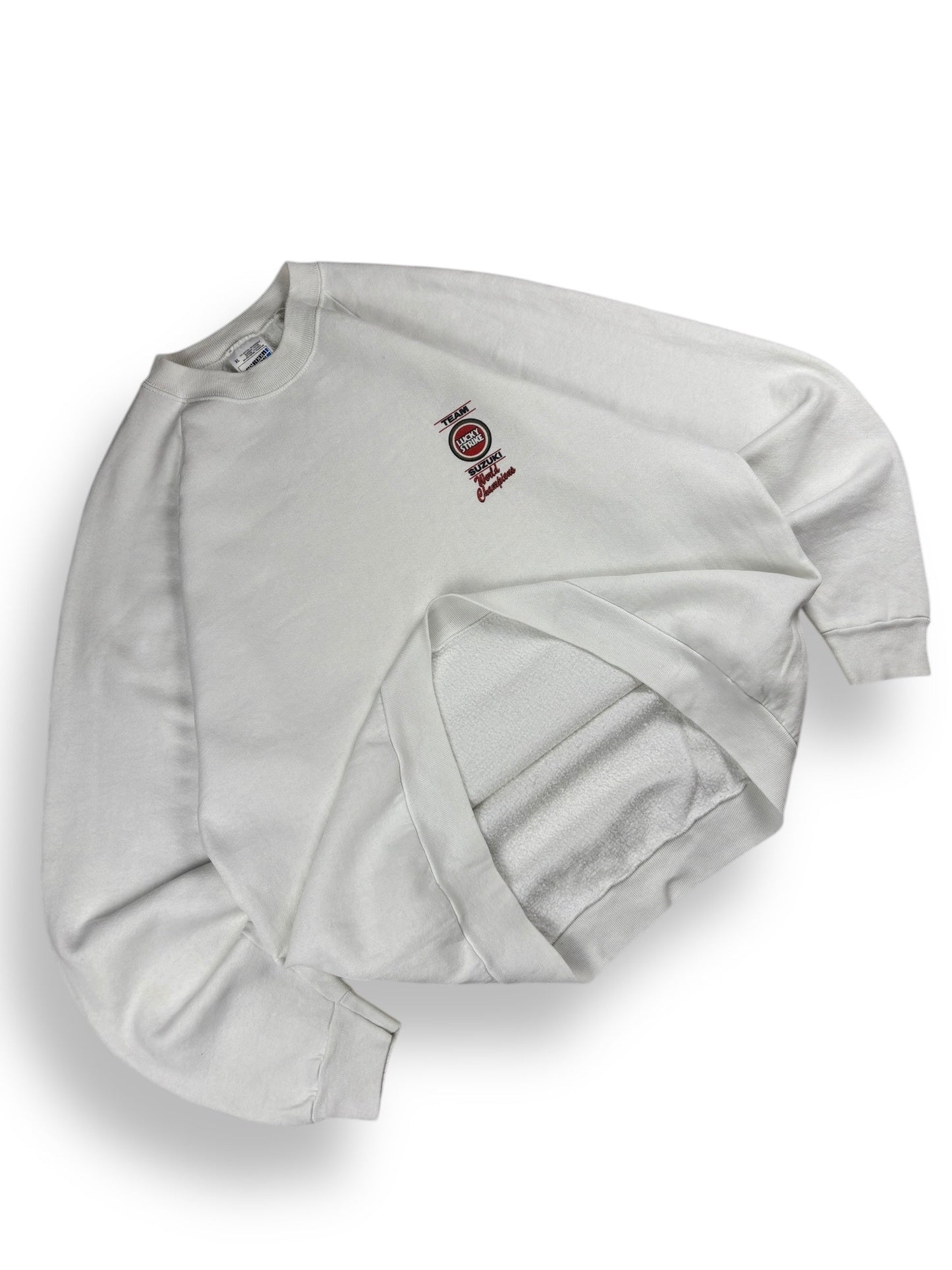1990s Team Lucky Strike Suzuki crewneck - XL