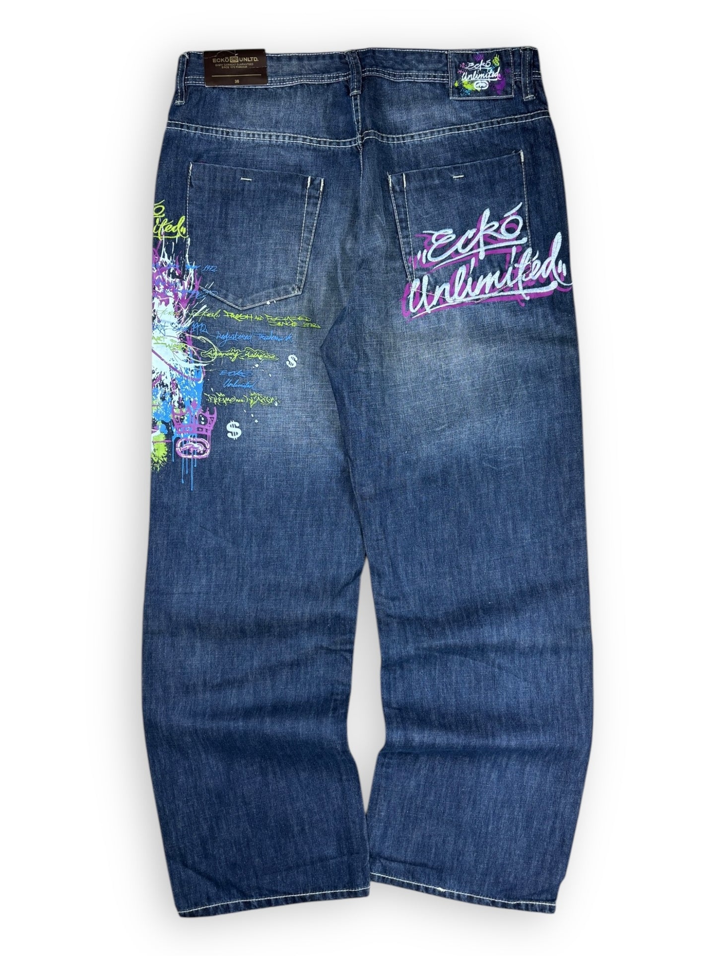 Deadstock 2000s Ecko Unltd baggy jeans - 36