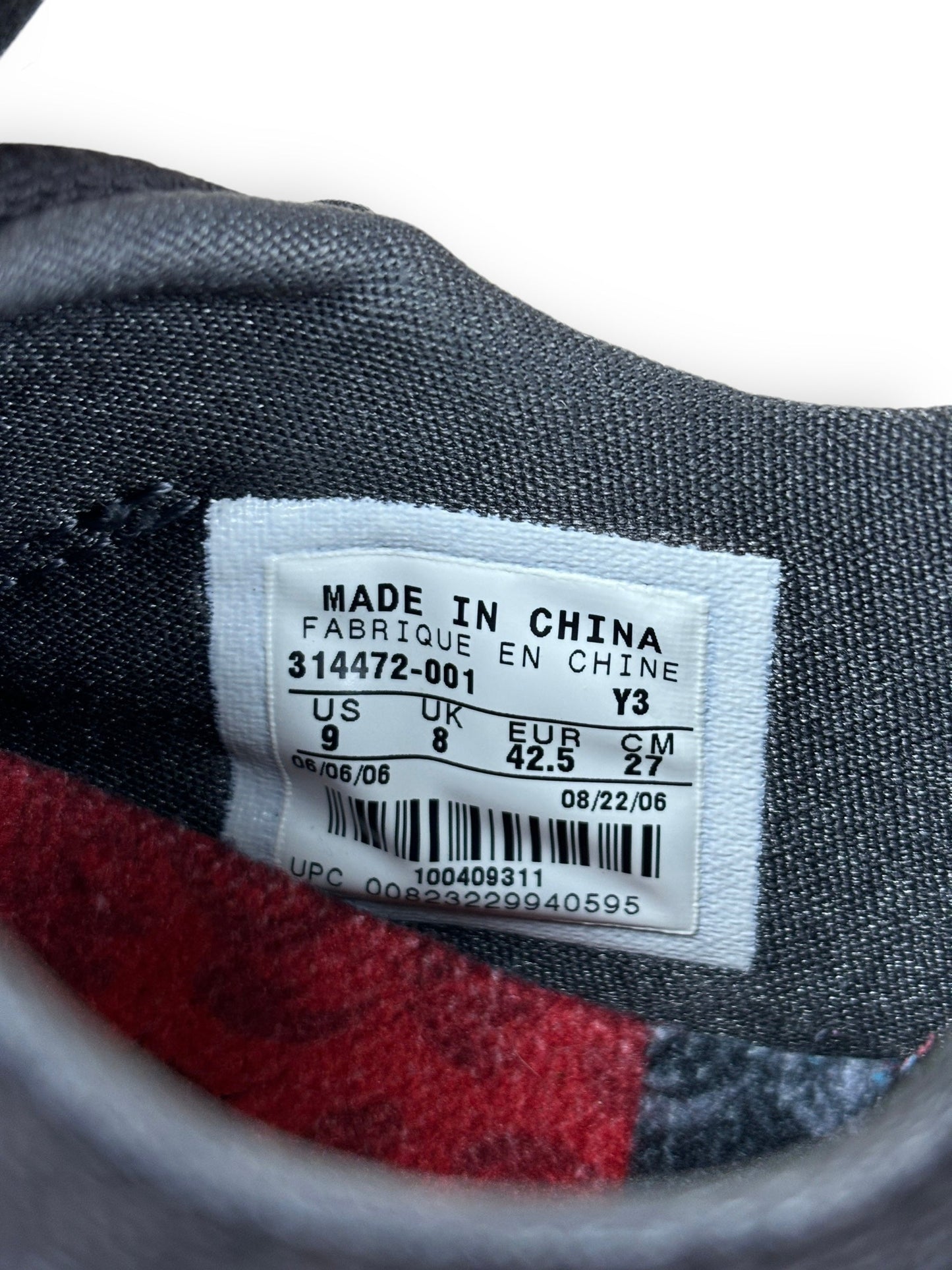 2006 Nike Shox Oge triple black - 42.5