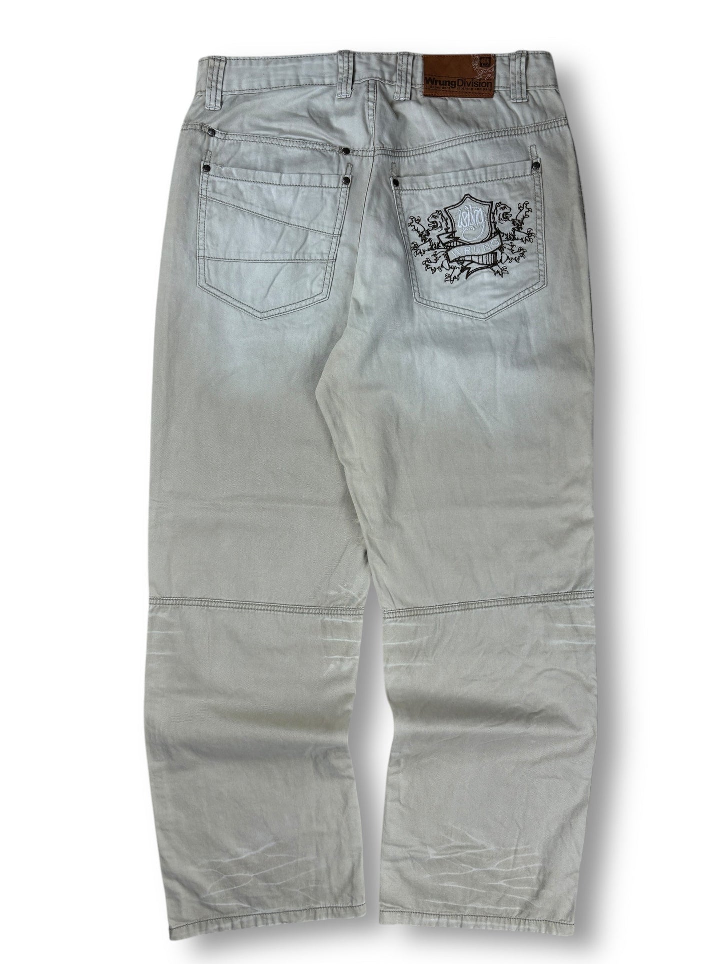 2000s Wrung baggy pants - 34