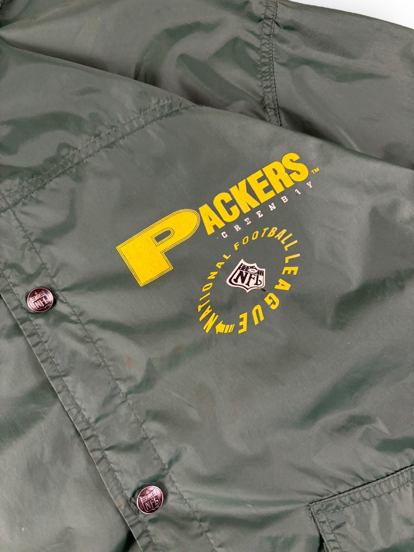 1990s Packers NFL Campri coat - L