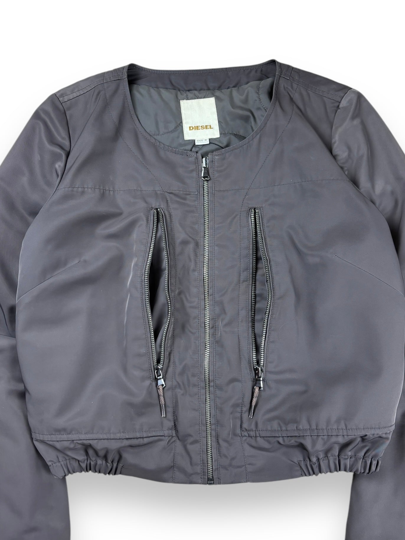 2000s Diesel cropped bomber jacket - M