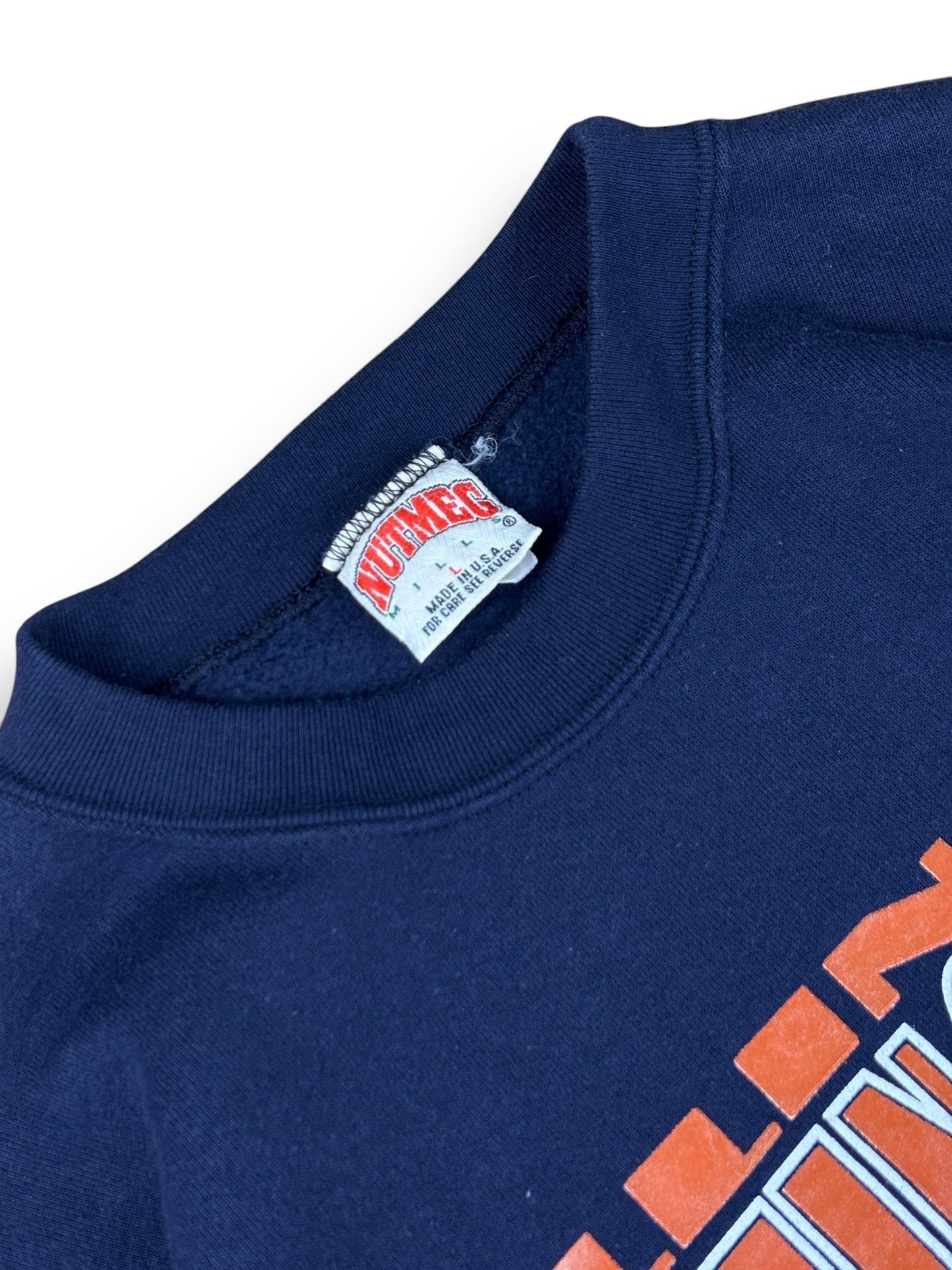 1990s Illinois Nutmeg crewneck Made in USA - L