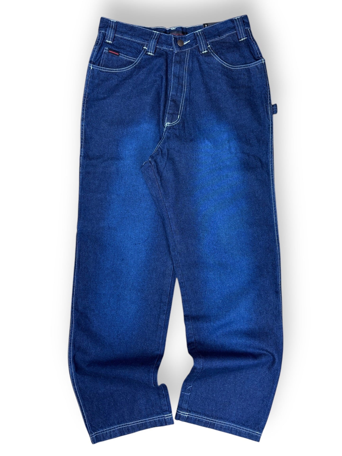Deadstock 2000s Fubu The Collection carpenter baggy jeans - 34x34