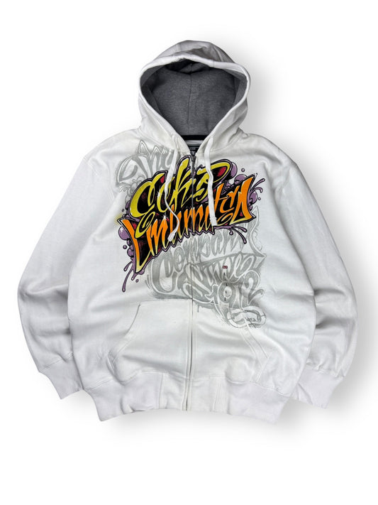 Deadstock 2000s Ecko Unltd zipped hoodie - M